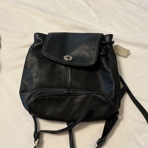 Coach backpack purse